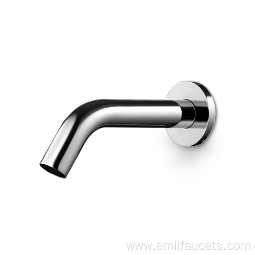Wall-mount brass basin sensor automatic faucet mixer
